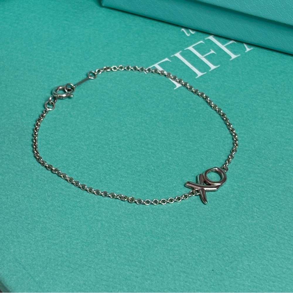 Tiffany & Co. Elsa Peretti XO Charm Bracelet